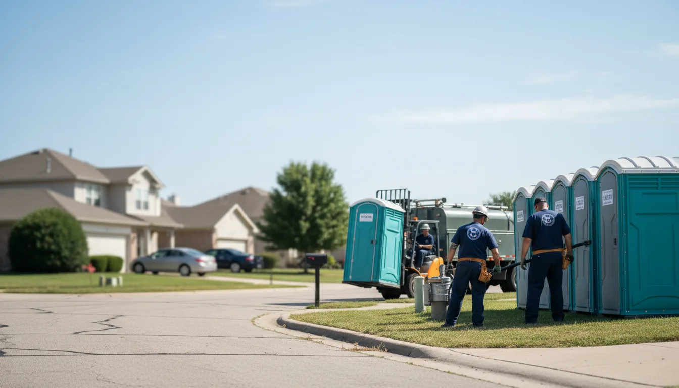 Porta Potty Rental in New London, OH near me